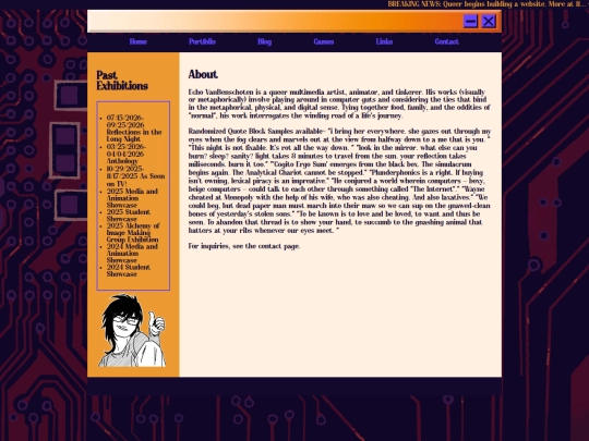 About screenshot