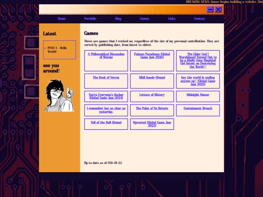 Games/Games screenshot