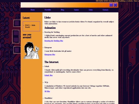 Links/Links screenshot