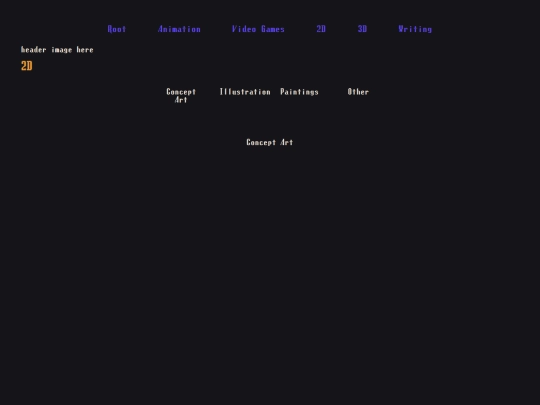 Portfolio/2D screenshot