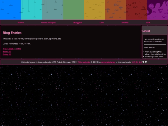 bloggish screenshot
