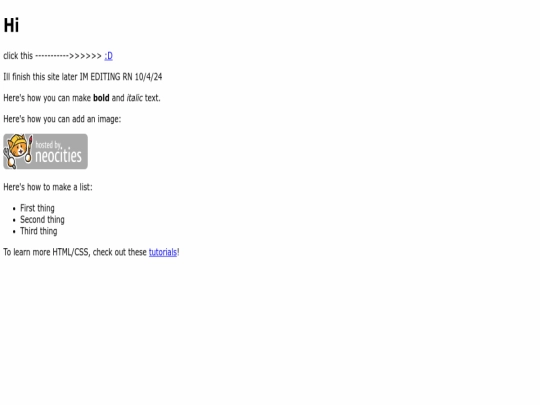 index screenshot
