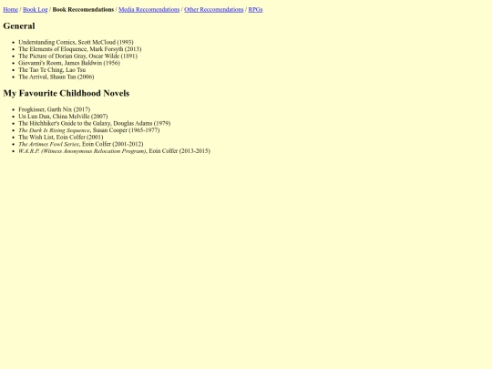 book_recs screenshot