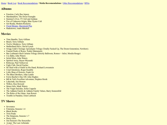 media_recs screenshot