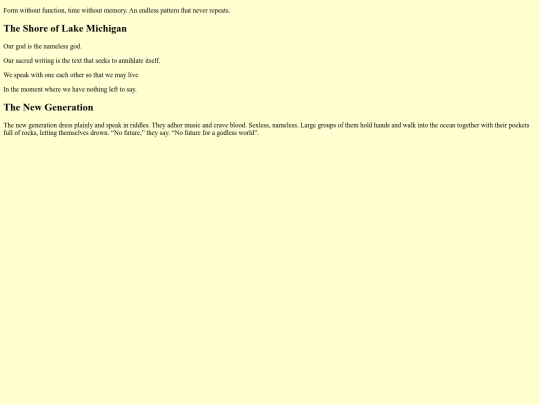 short_writings screenshot