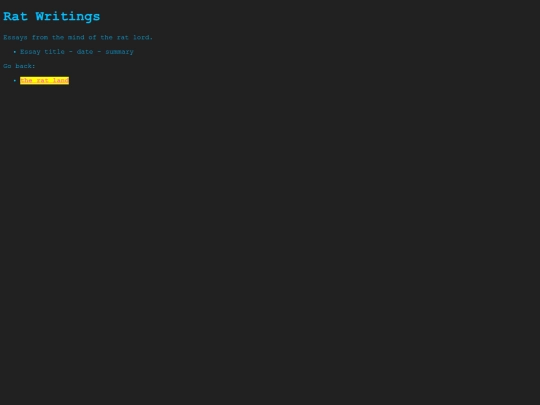 essays screenshot