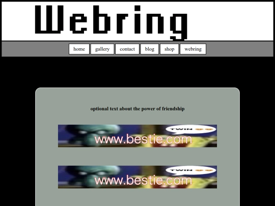 webring screenshot
