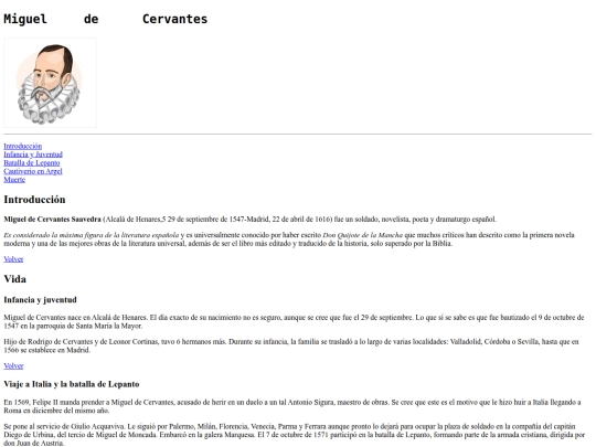 Ejercicio01/cervantes screenshot
