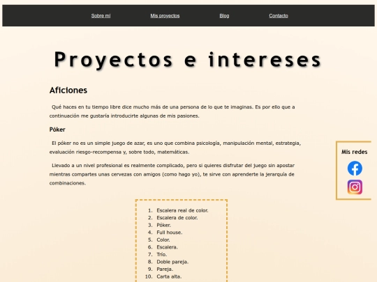 proyectos screenshot