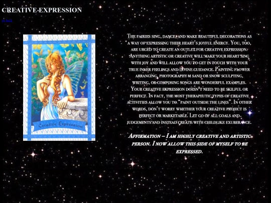 mywebsite/OracleCards/CreativeExpression screenshot