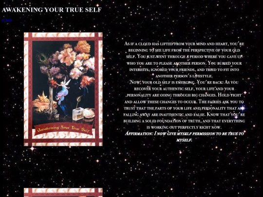 mywebsite/OracleCards/TrueSelf screenshot