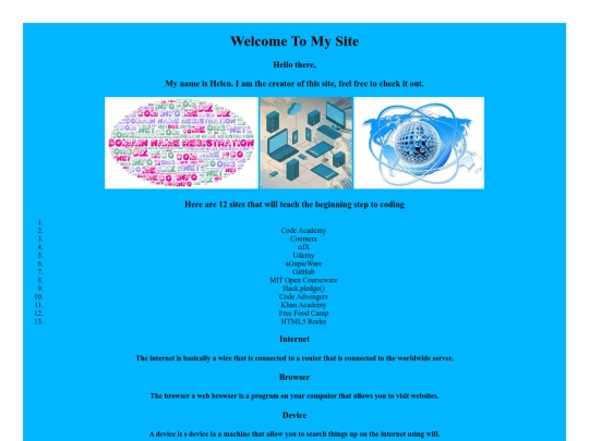 index screenshot