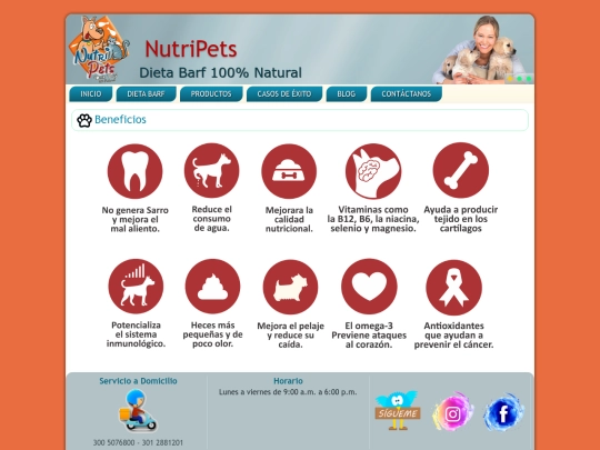 dieta-barf/beneficios screenshot