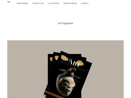 ozx/content/illustration/arrow/art-magazine screenshot