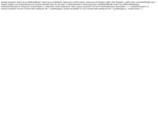 program-8 screenshot