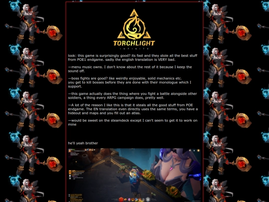torchlightinfinite screenshot