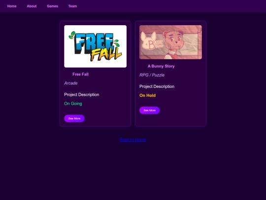 our_games screenshot