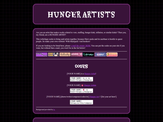 hungerartists screenshot