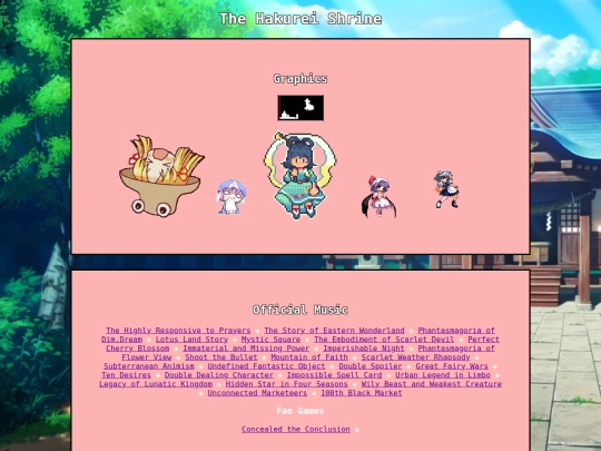 shrines/touhou screenshot