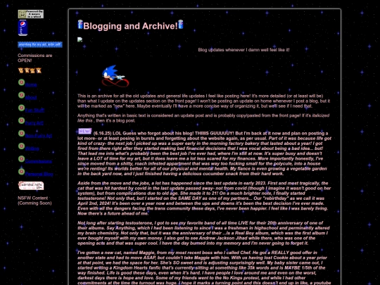blog screenshot