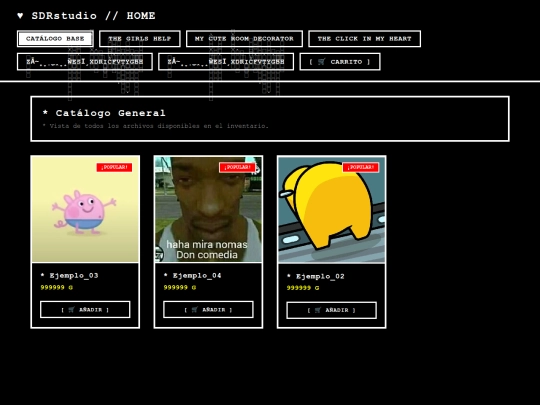 Tienda screenshot