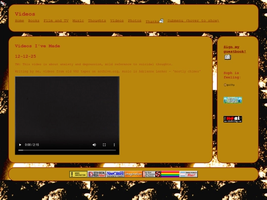 videos screenshot