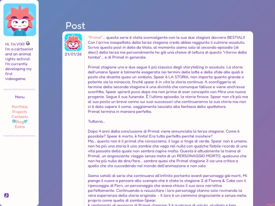 blog screenshot