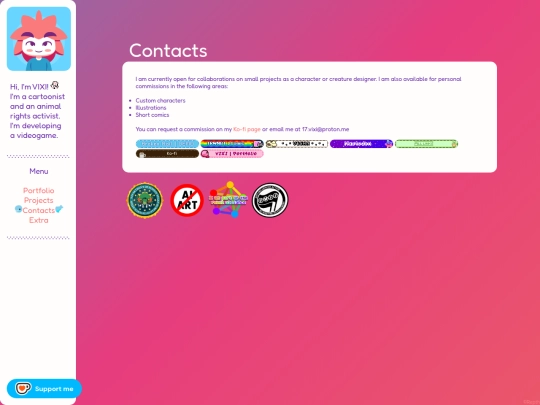 contacts screenshot