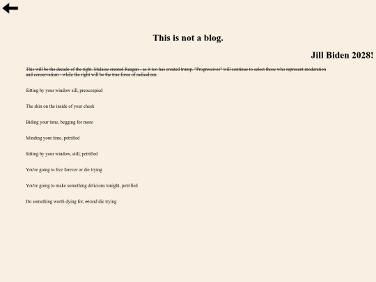 Blog/JillBiden2028 screenshot