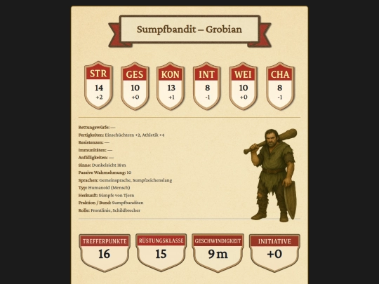 MonsterKarten/Banditen/SumpfbanditenGrobian screenshot