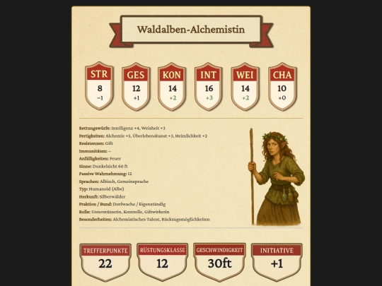 MonsterKarten/Tjern/AlchemistinvonTjern screenshot
