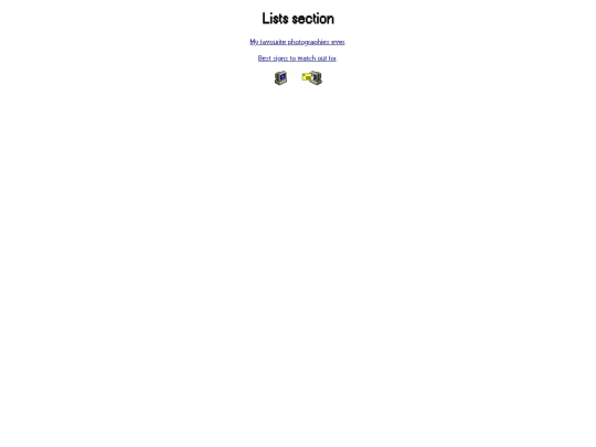 lists screenshot