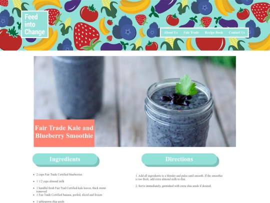 Feed Into Change/Smoothie screenshot