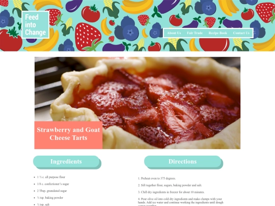 Feed Into Change/StrawberryTart screenshot