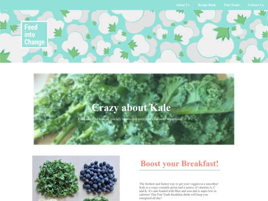 Homepage screenshot