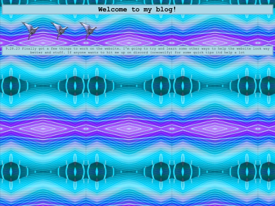blog screenshot