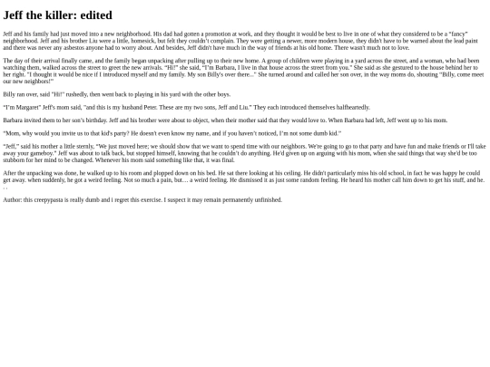 jeff_the_killer_rewrite screenshot