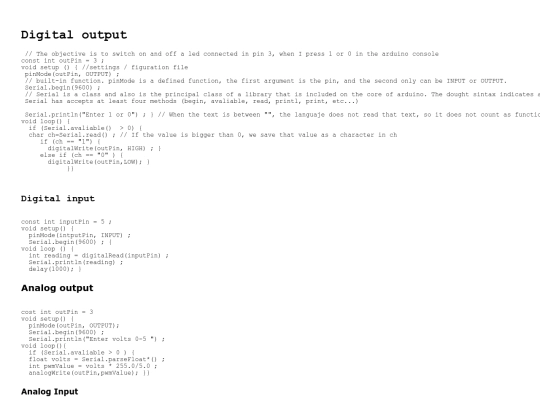 InputAndOutput screenshot
