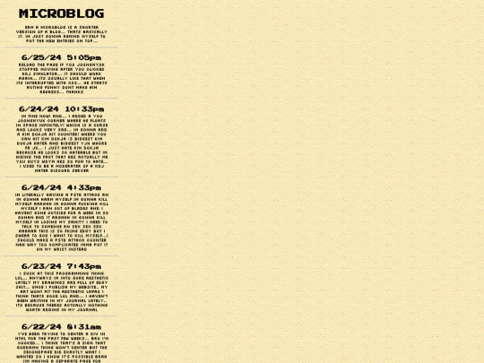 microblog screenshot
