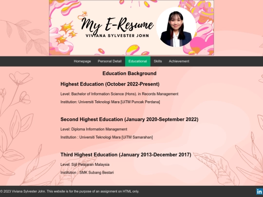 educational_detail screenshot