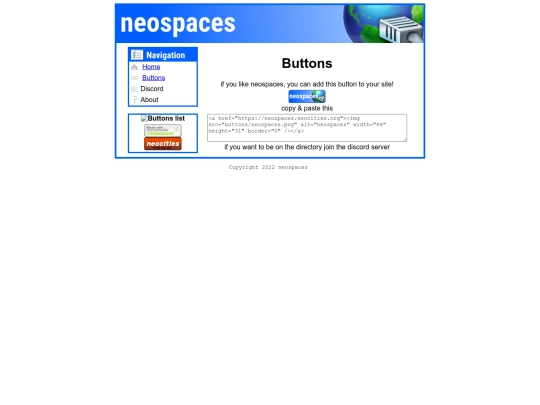 Buttons screenshot