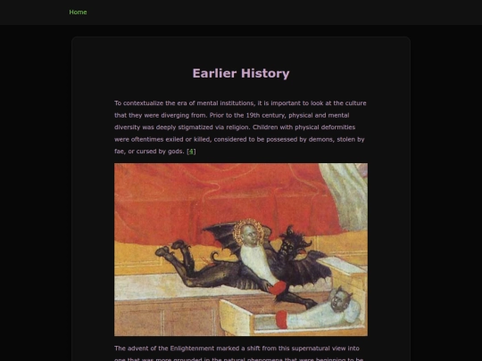 earlier-history screenshot
