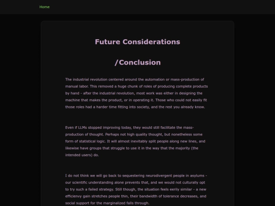 future-considerations screenshot
