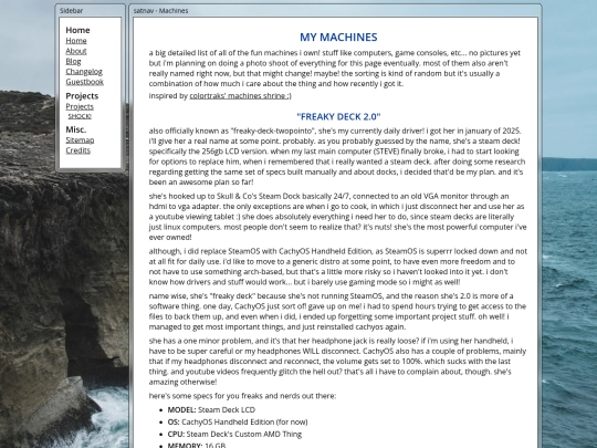 machines screenshot