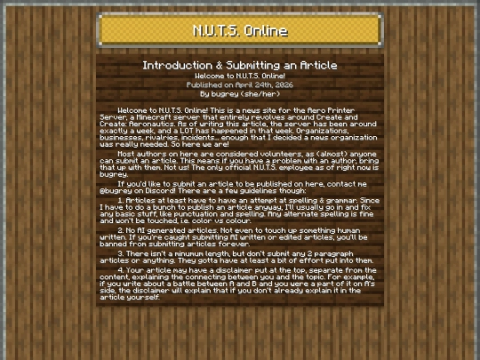 nuts-online/introduction screenshot