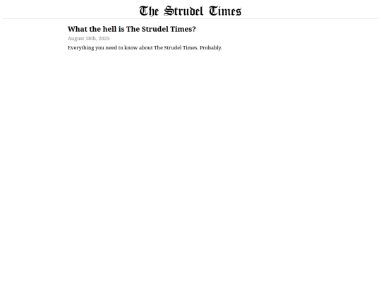 strudel-times screenshot