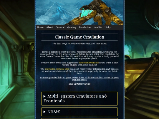 razorscale/emulators screenshot