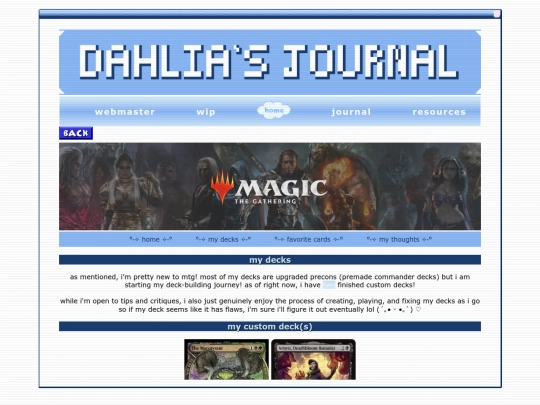 mtgdecks screenshot
