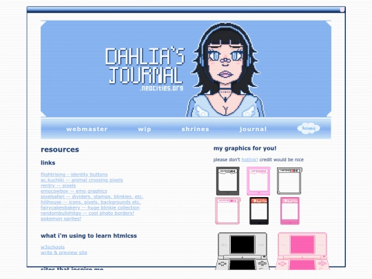 resources screenshot