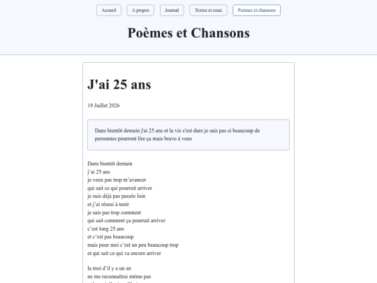 poemes-chansons/25ans screenshot